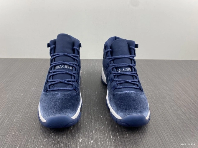 Rep Air Velvet AR0715-441 Jordan Midnight WMNS 11 Navy 0727